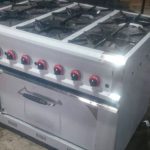 اجاق گاز صنعتی شش شعله فردار