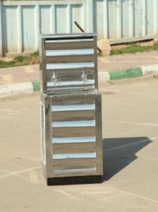آبسردکن استیل ۲ شیر